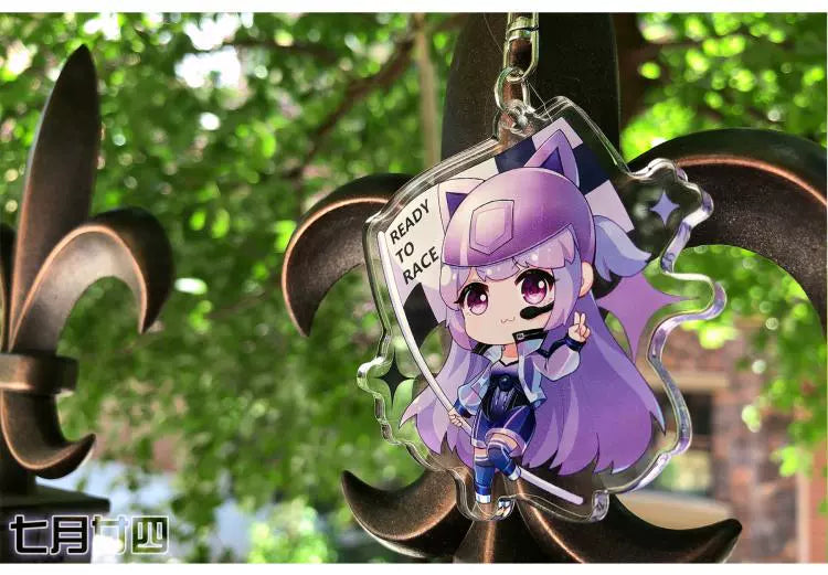 Shining Nikki Windchasing Shadow Keychain