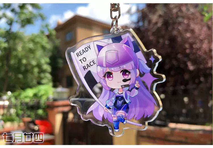 Shining Nikki Windchasing Shadow Keychain