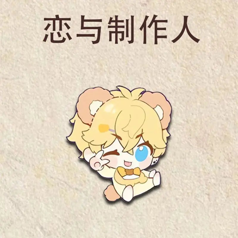 Mr. Love: Queen's Chibi 5 Badges Set