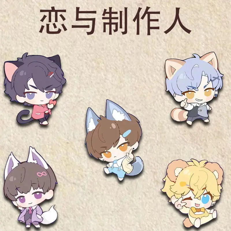 Mr. Love: Queen's Chibi 5 Badges Set