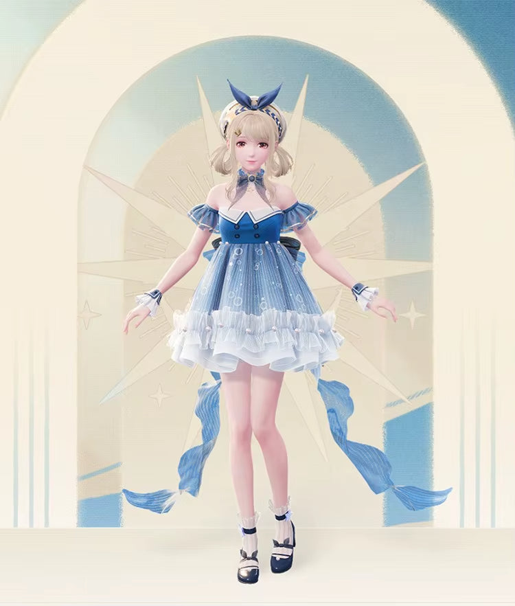 Infinity Nikki Bubbly Voyage Cosplay Dress