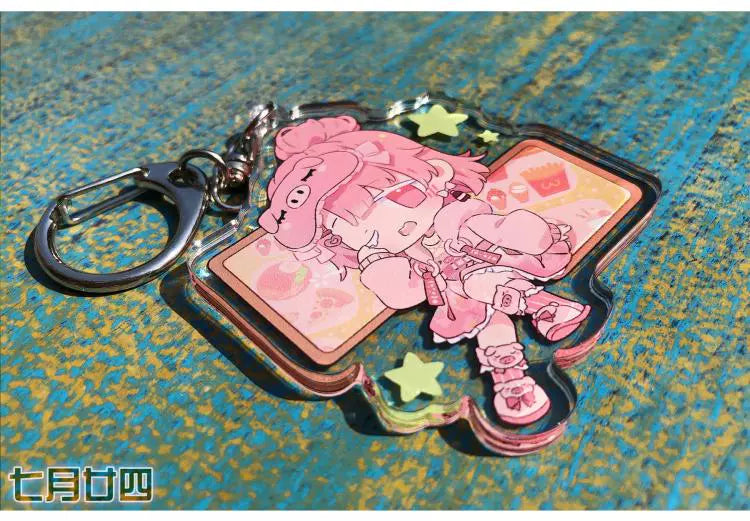 Shining Nikki Piggy Journey Keychain