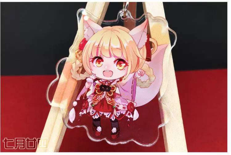 Shining Nikki Flame Fox Keychain