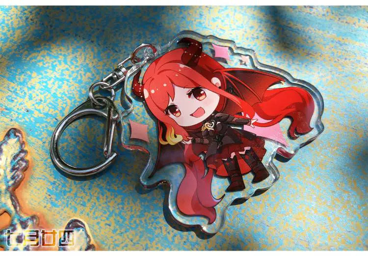 Shining Nikki Burning Flames Keychain