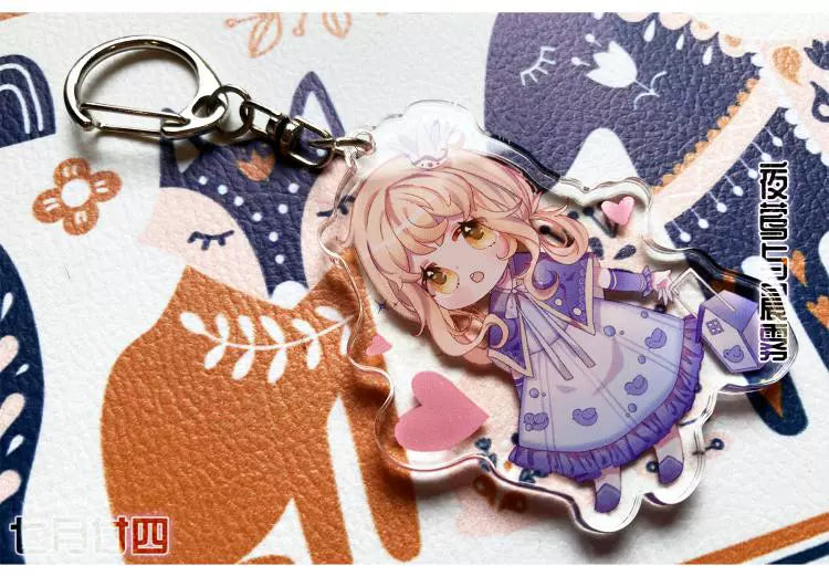 Shining Nikki Nightingale and Mist Keychain