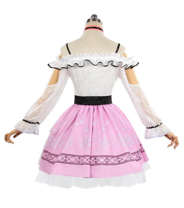 Infinity Nikki Pink Lolita Dress Cosplay