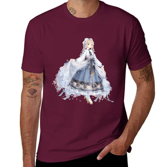 Love Nikki-Dress UP Queen Starlight Serenade Burgundy T-Shirt