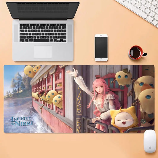 Infinity Nikki Train Mouse Pad