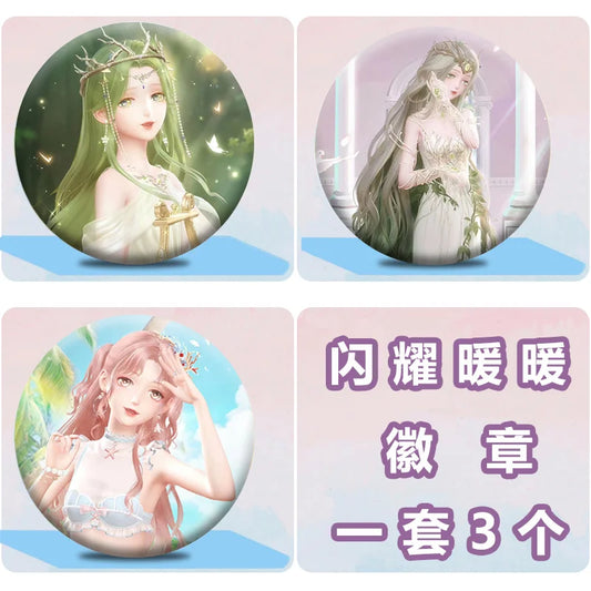 Shining Nikki 3 Badges Set Windrest Woods