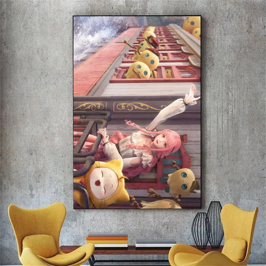 Infinity Nikki Train Poster