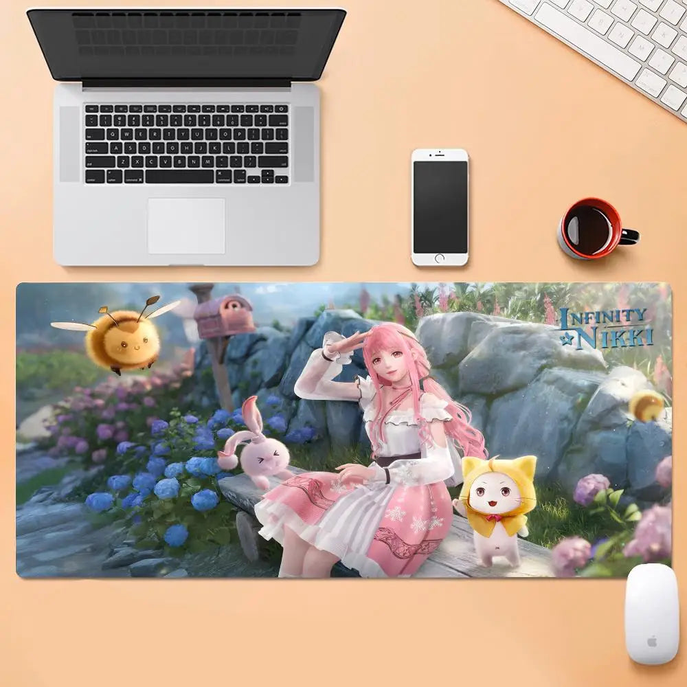 Infinity Nikki Momo and Nikki Mouse Pad