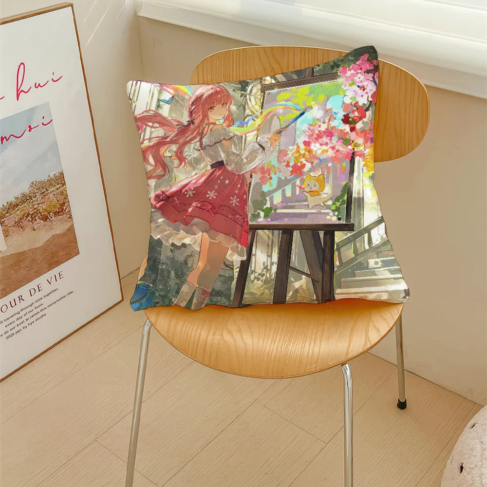 Infinity Nikki Artist Cushion Cover