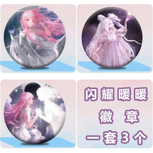 Shining Nikki 3 Badges Set Reminiscences of Starstream