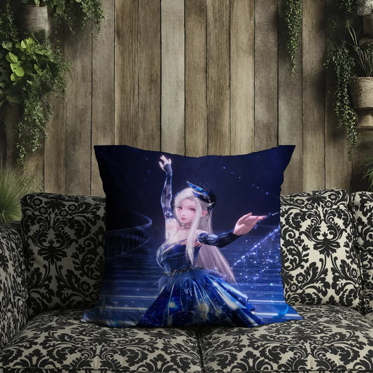 Infinity Nikki Fairytale Swan Cushion Cover