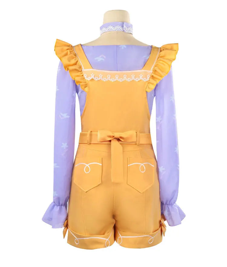 Infinity Nikki Yellow Rompers Uniform Cosplay